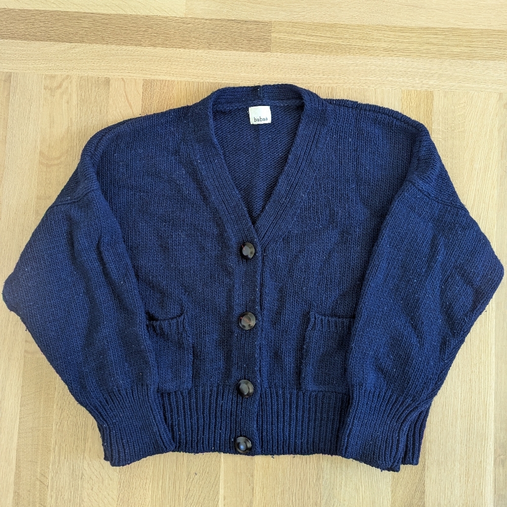 Babaa Cardigan no. 17 Navy